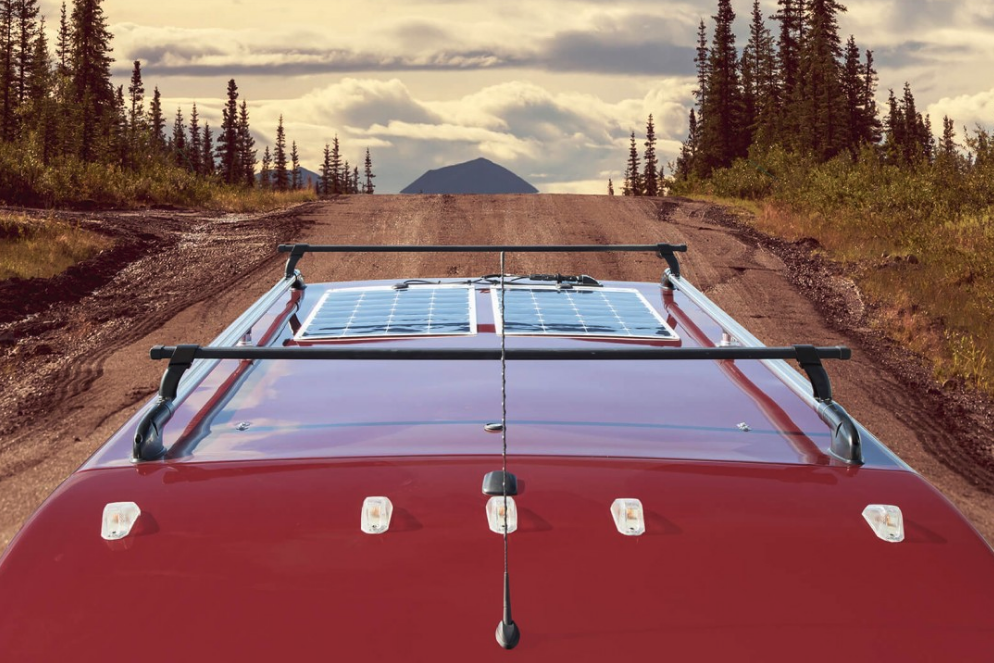 A roof rack and solar package are available optionally