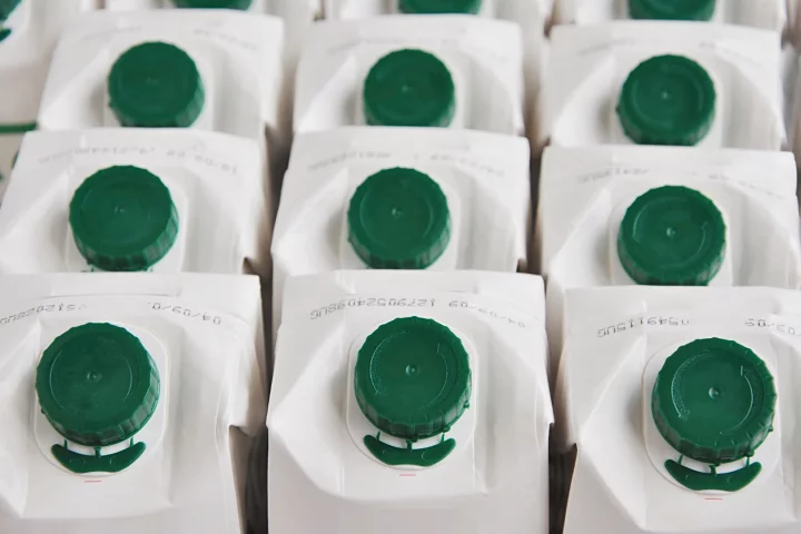 Plans call for the carton to incorporate an app-readable QR code and sensor