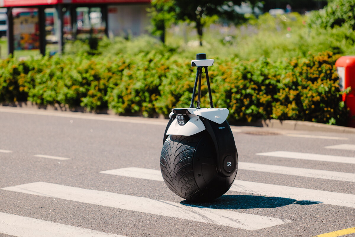 One-wheeled robot suits up for future security patrol