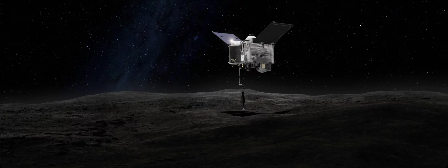 Artist's concept of OSIRIS-REx