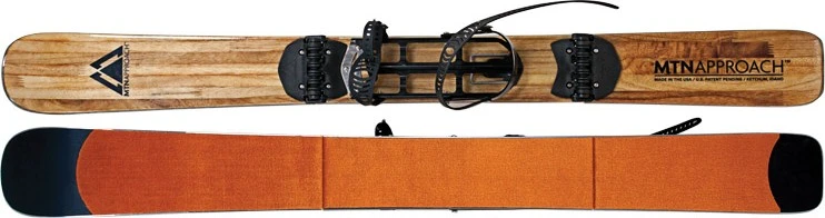 MTN Approach's three locking segments provide a functional approach ski for climbing