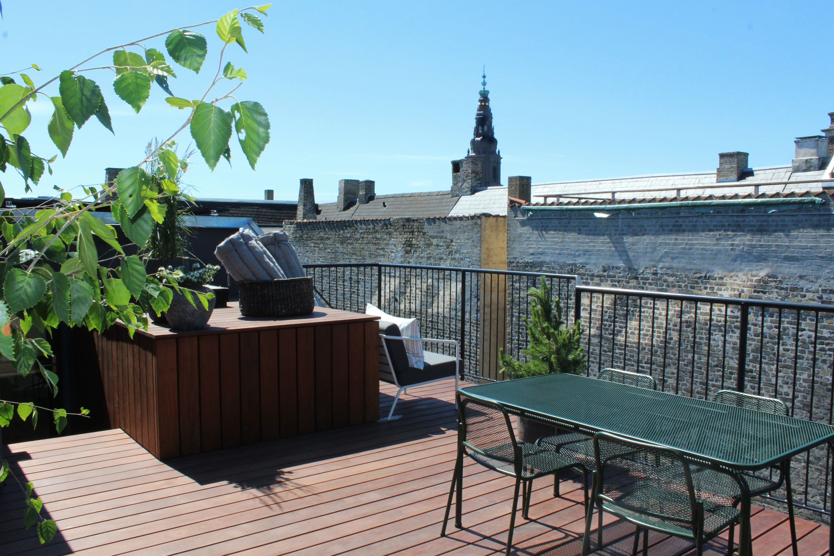 The Hotel Herman K features a rooftop terrace