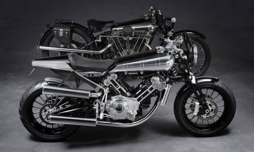 Brough Superior has become regrded as the two-wheeled equivalent of the Bugatti as a collection piece. It was referred to as the Rolls-Royce of motorcycles during its heyday, with the full blessing of the Rolls-Royce marque.