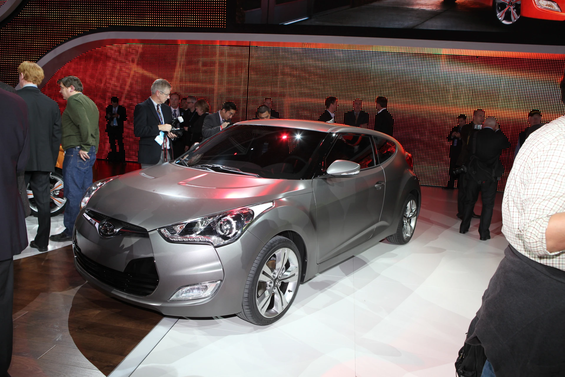 The Hyundai Veloster 3-door coupe
