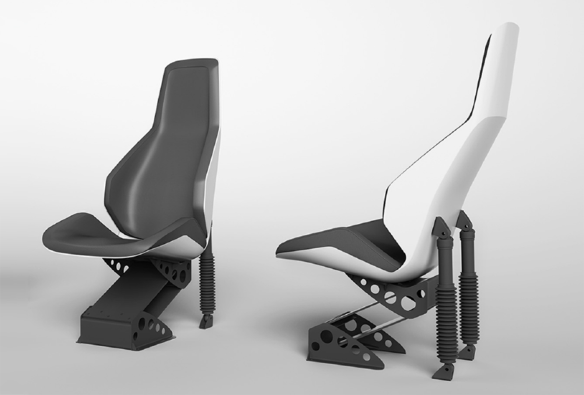 Iguana's shock-mitigating seats will make all the difference in terms of comfort