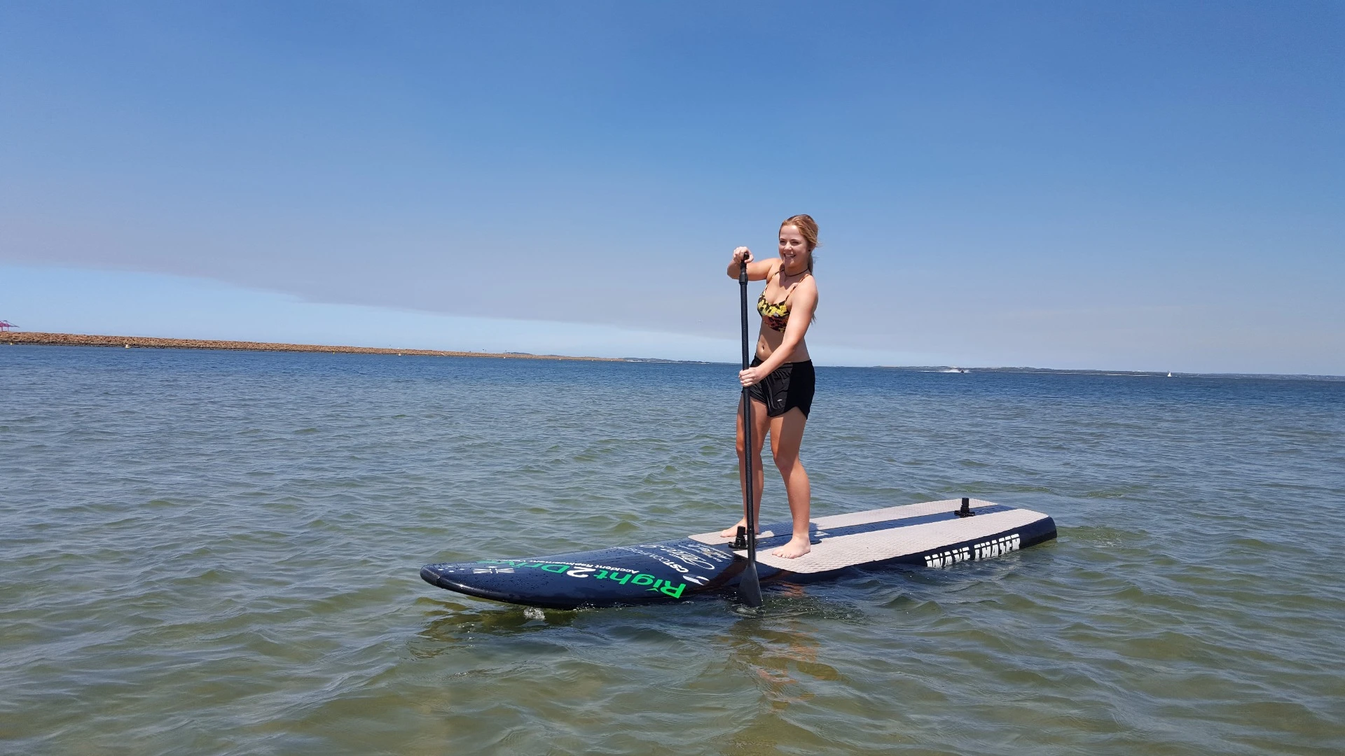 The team at Wave Chaser has designed the hulls to work as a stand-up paddleboard when not connected by a platform