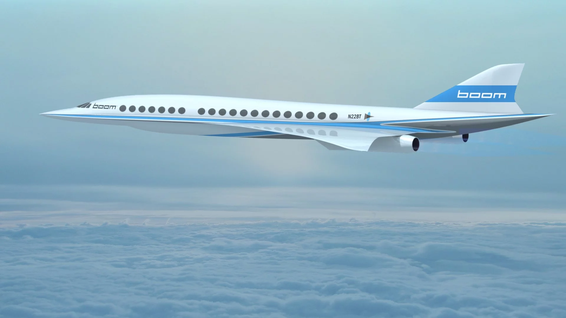 Boom is working to build a low-cost supersonic commercial airliner