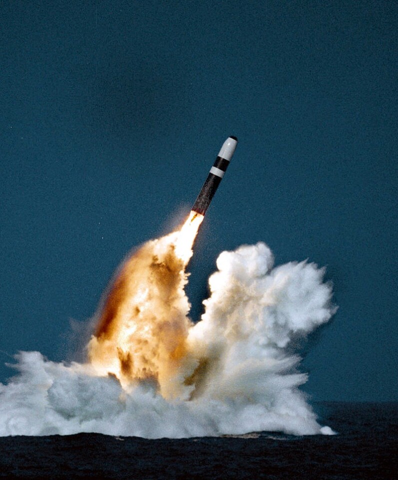 A Trident D5 missile
