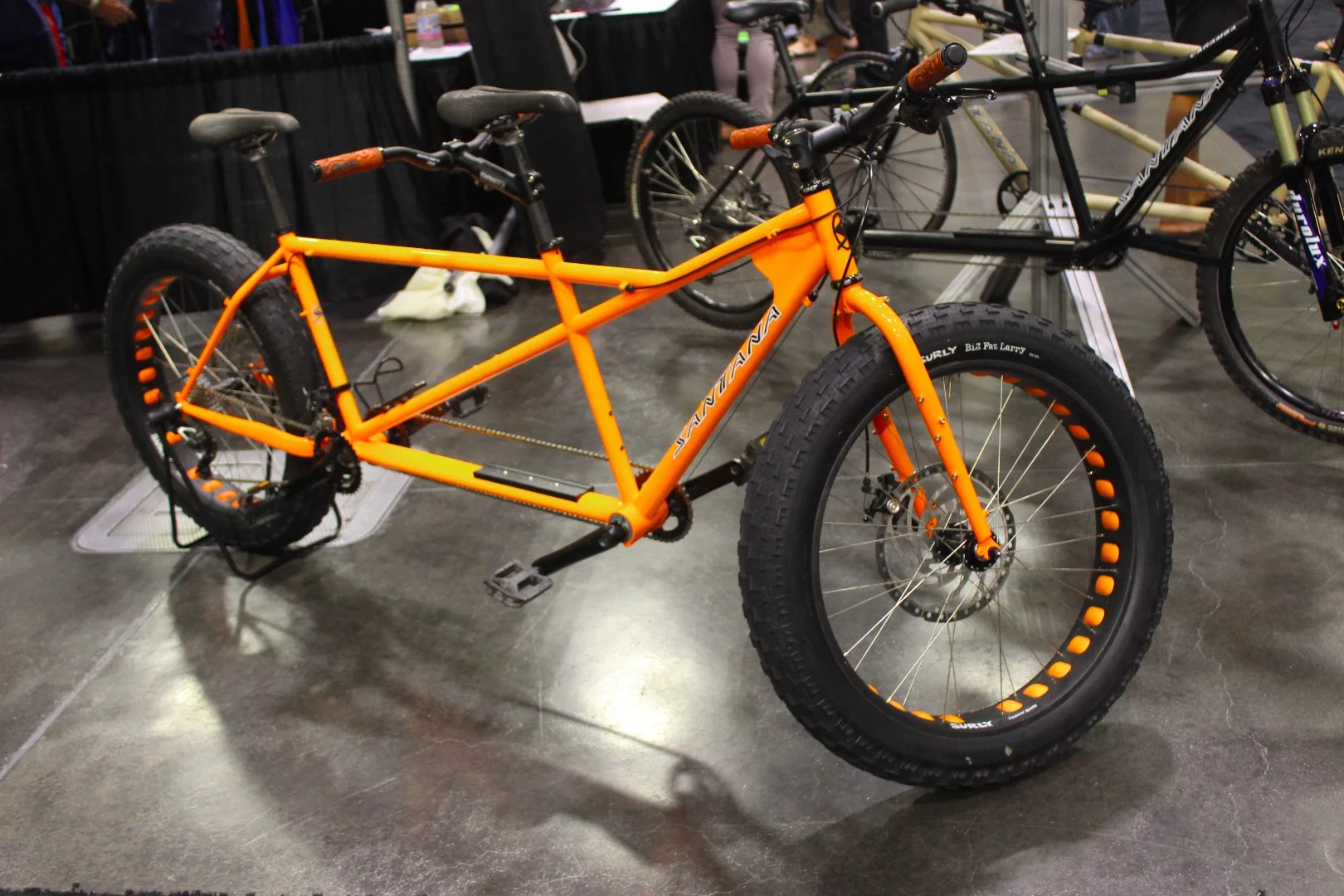 A tandem fatbike from Santana