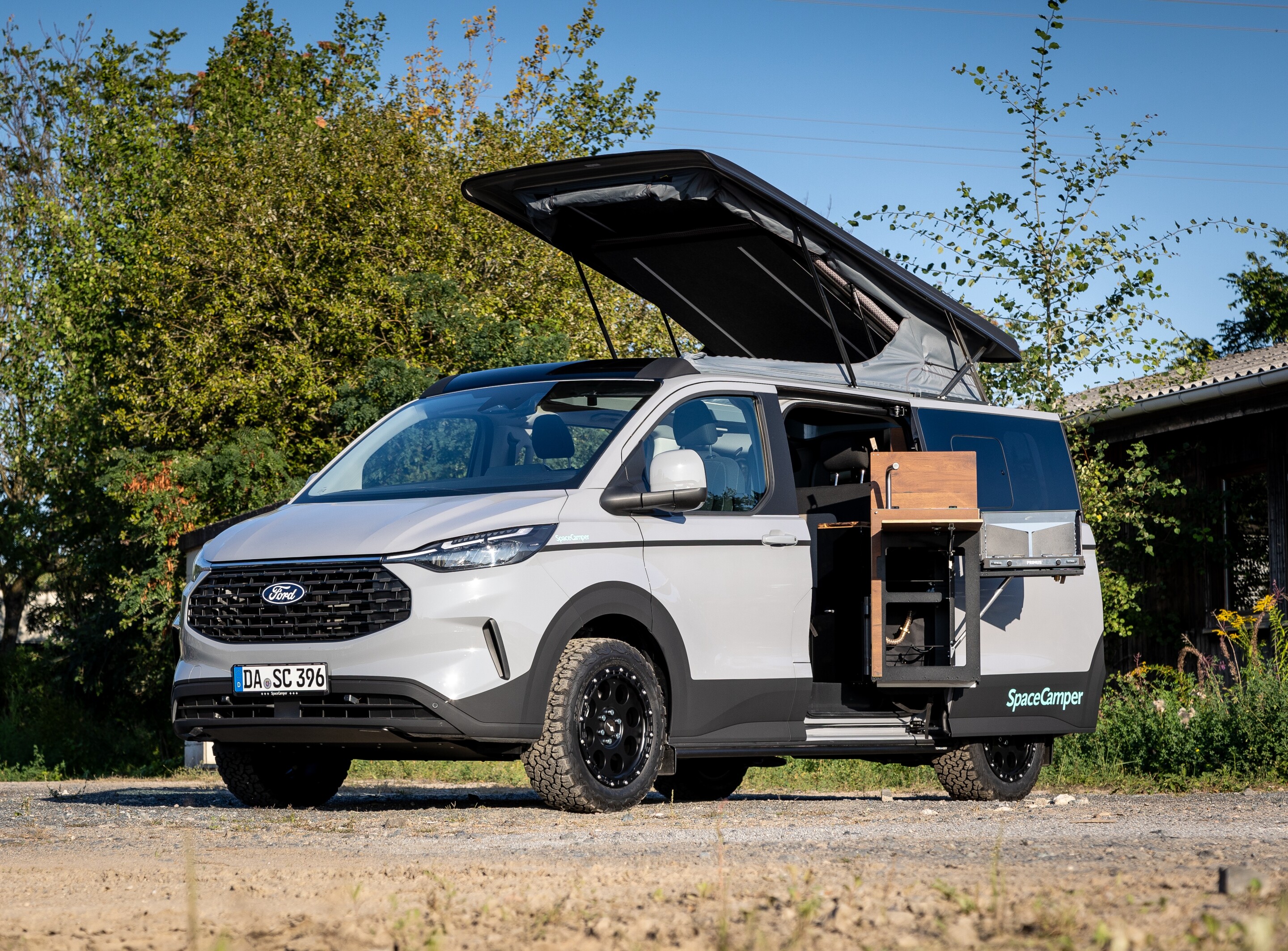 Pint-sized Ford Transit Custom camper van twists RV design inside out