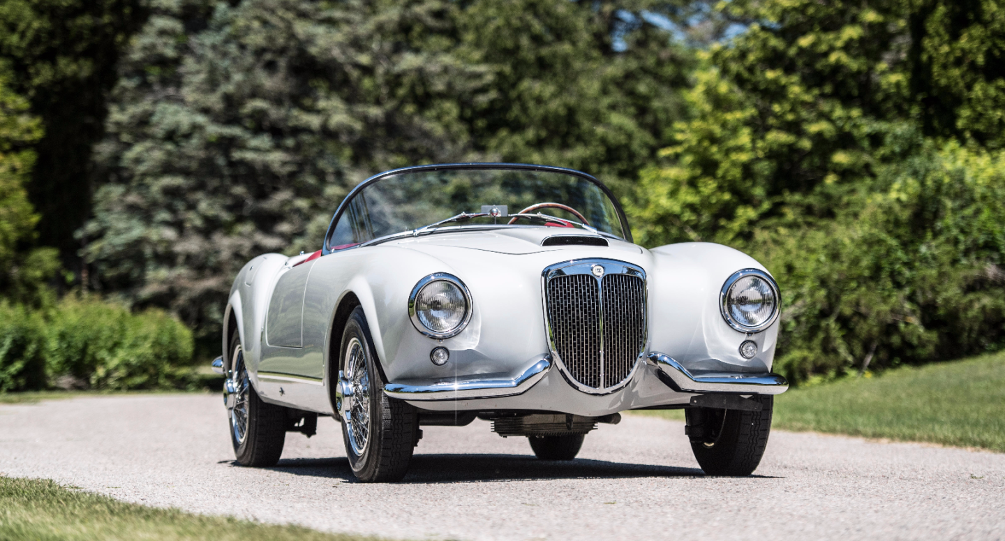 $1,265,000 | 1955 Lancia Aurelia B24S Spider AmericaEstimate: $1,200,000 to $1,500,000Official Auction Description: BonhamsLot 54