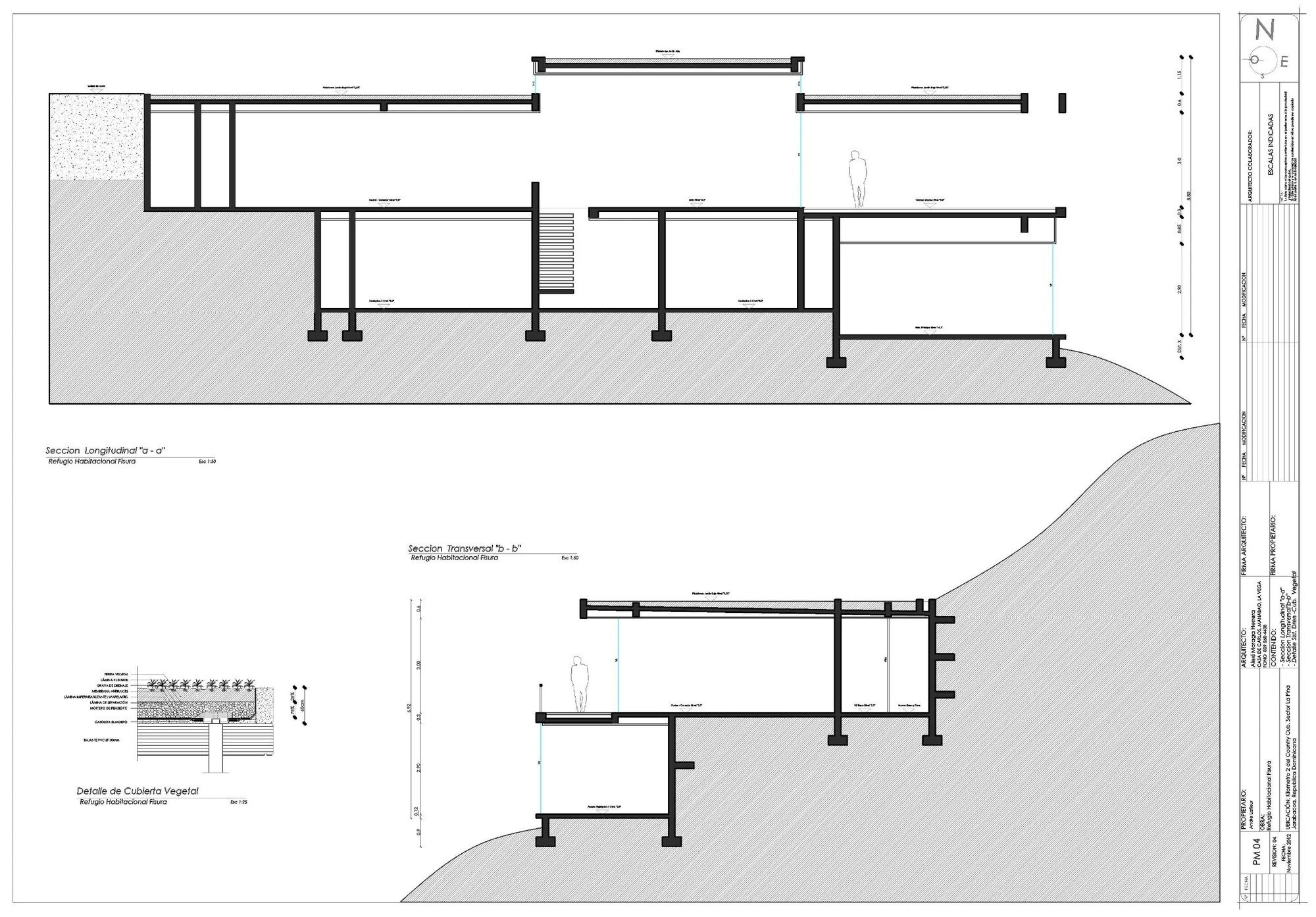 Architectural drawing of the RD House (Image: Vasho)