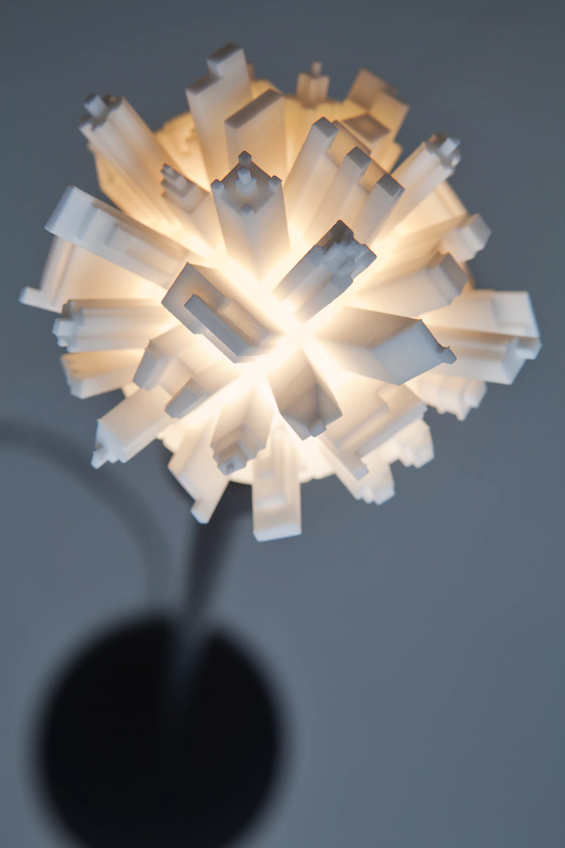 The floor lamp Huddle LED bulbshade fetches €275 ($366)
