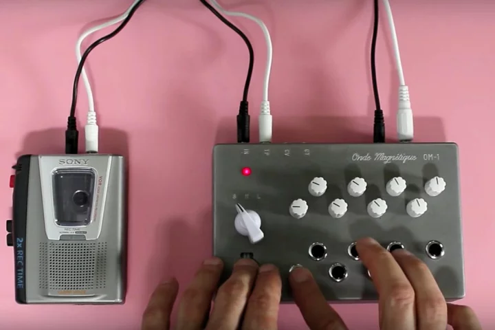 The OM-1 Cassette Synthesizer by Scott Campbell