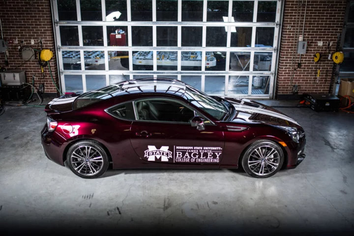 Mississippi State University has turned a regular Subaru BRZ into a lightweight hybrid