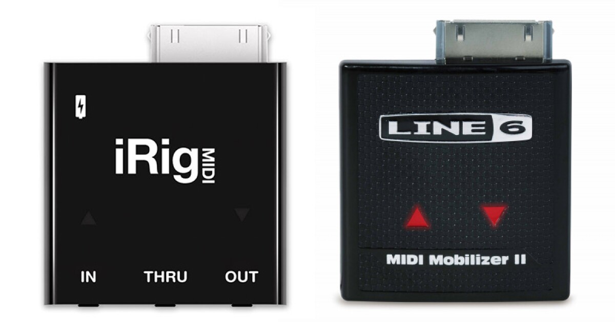 New IK Multimedia and Line6 MIDI interfaces for iOS