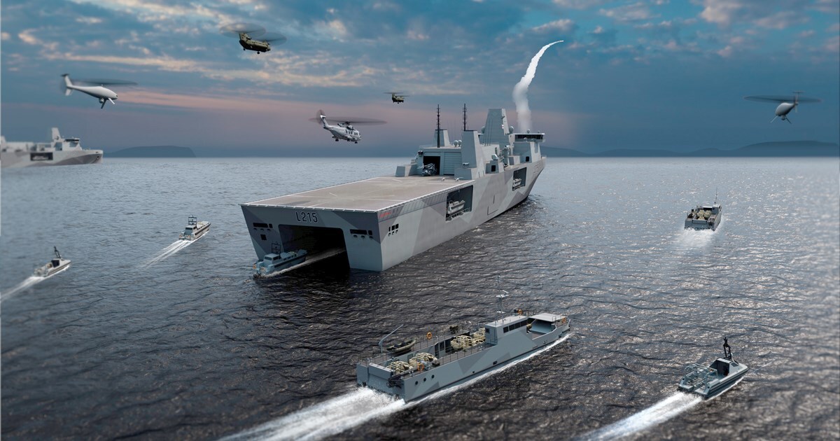 Amphibious assault ship of tomorrow targets a wide range of missions