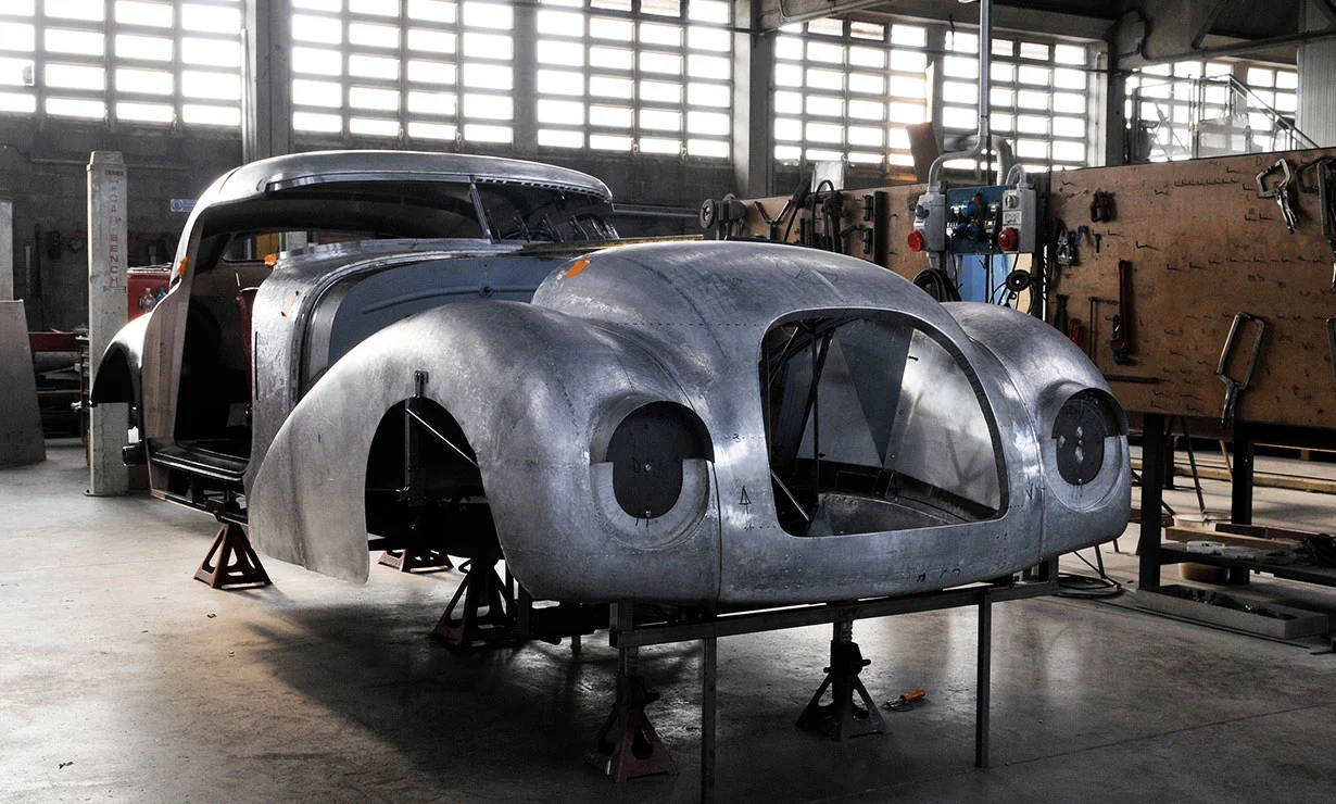 540 K Streamliner body