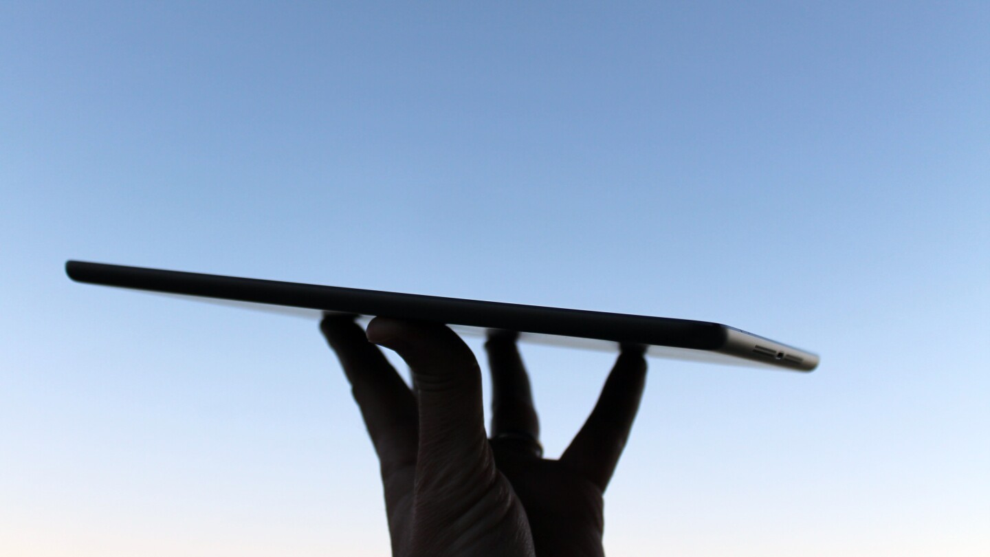 The iPad Air lives up to its name