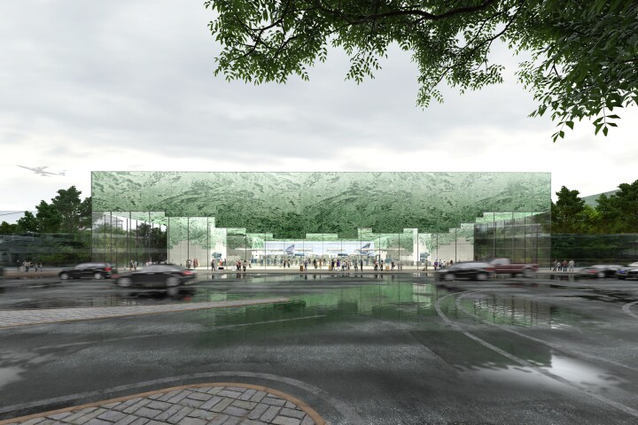 MVRDV's upcoming Czech Lanterns will create three new buildings for the Václav Havel Airport in Prague, Czech Republic