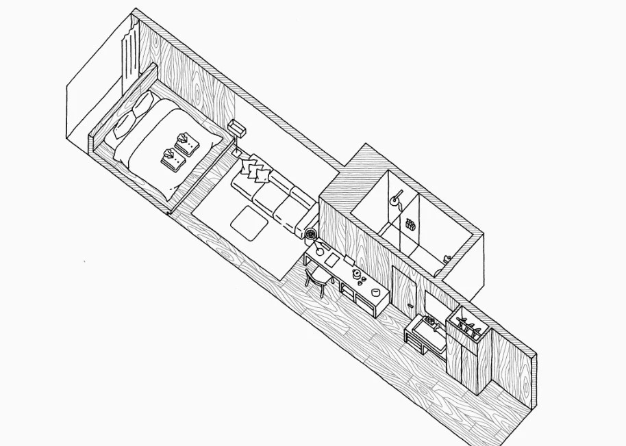 Muji Hotel room Type C