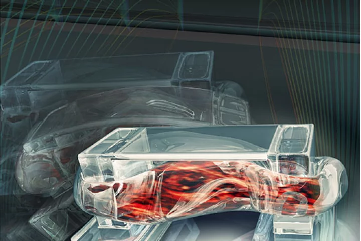 The University of Illionois has demonstrated a bio-robot built from a flexibly hydrogel spine and a piece of spinal muscle that can walk along in response to an electrical pulse (﻿﻿Graphic byJanet Sinn-Hanlon, Design Group@VetMed )