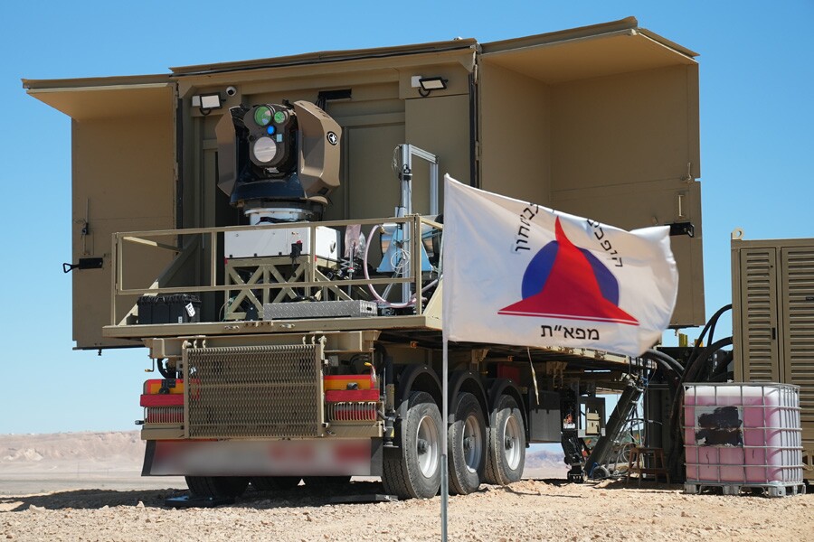 The Iron Beam laser weapon