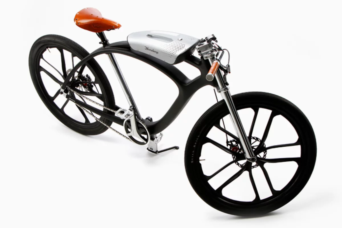 The Noordung e-bike is part bicycle, part boombox and part portable power pack