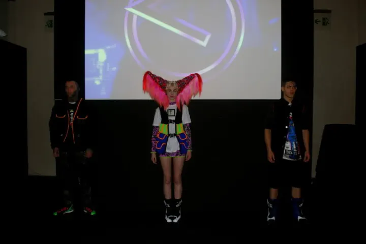 Cassette Playa brings augmented reality to the catwalk of the London Fashion Show
