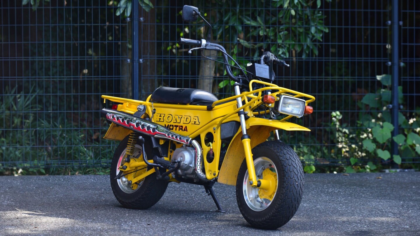 The 1982 Honda Motra was only in production for one year from 1982-83 and was only ever produced for Japan