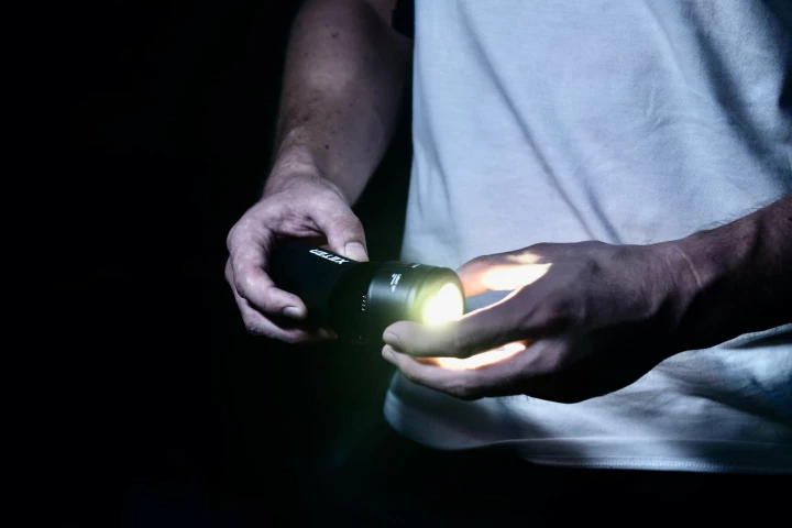 The Xeter Spark's Core LED module gets attached to the system's flashlight handle