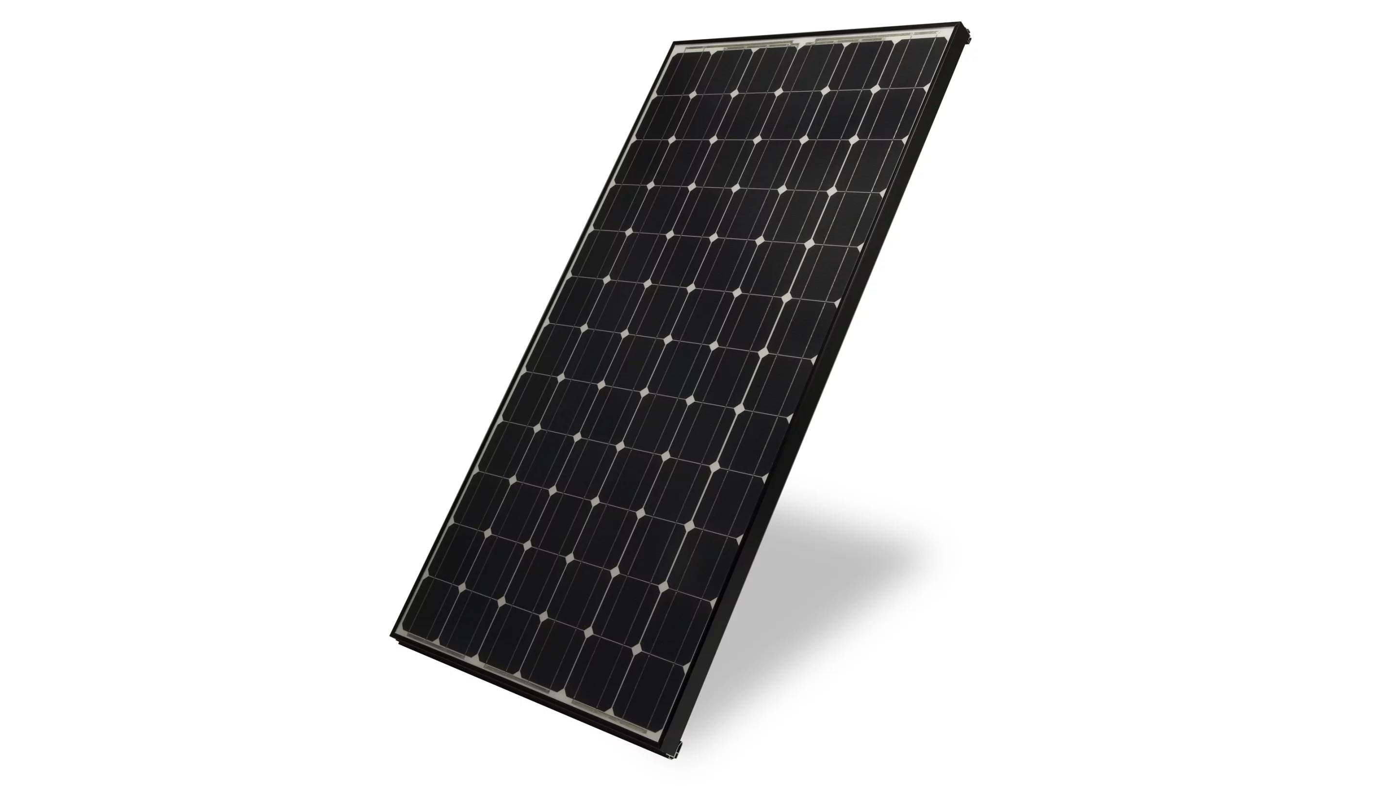 Each SunSine AC module integrates the PV panel, micro inverter, and mounting system