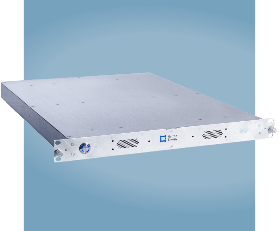 Natron's end products are chiefly rack-mount battery systems suitable for use in large data centers, EV charge stations and other industrial uses