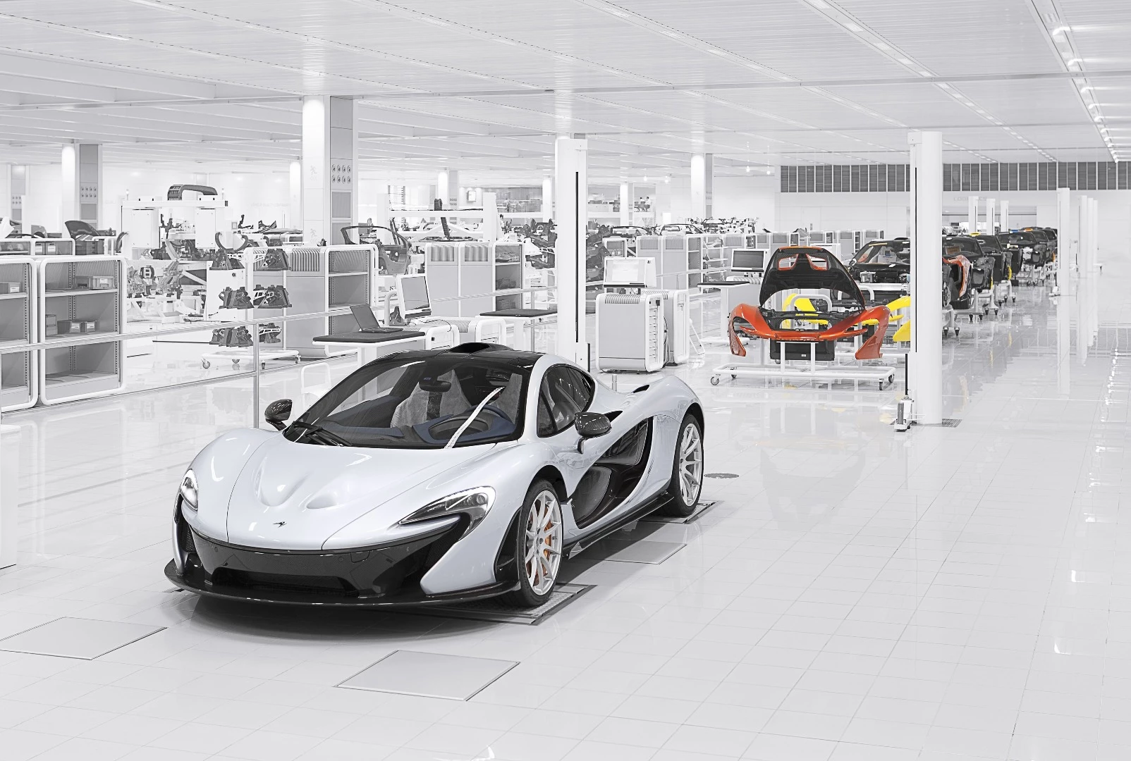 Everything from the P1 to the new 540C is built at the MTC