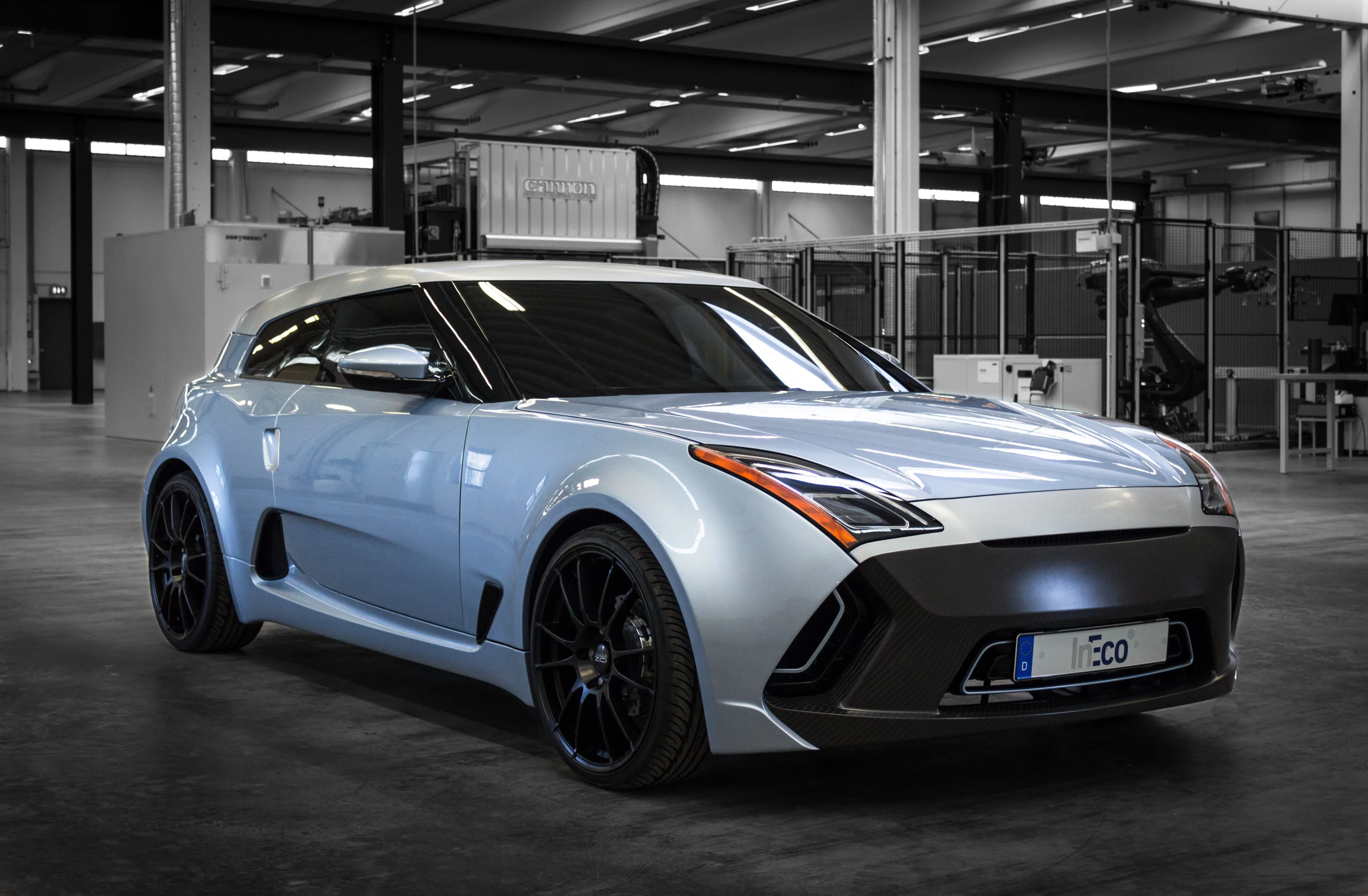 The InEco demonstrator vehicle was displayed at the 2013 Frankfurt Motor Show