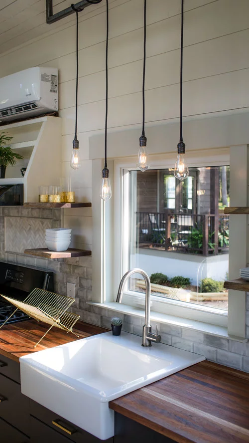 Interior of the Legacy tiny house