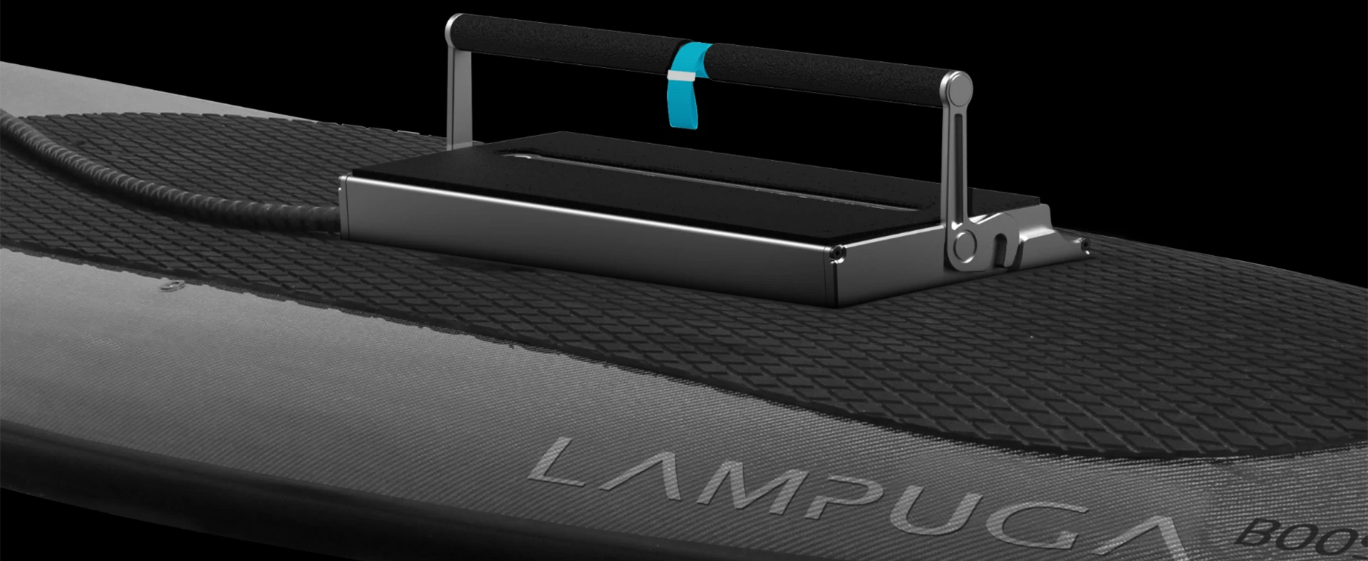 Lampuga has launched a refreshed line of jet-driven surfboards, revealing faster rides and a handy battery swapping system to keep you on the move