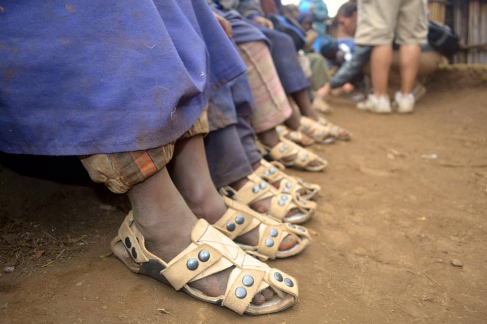 The Shoe That Grows allows children to adjust its size as their feet grow