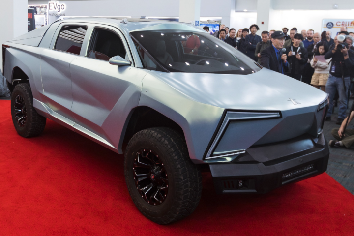 Aitekx reveals the Robotruck 1T at the 2023 LA Auto Show