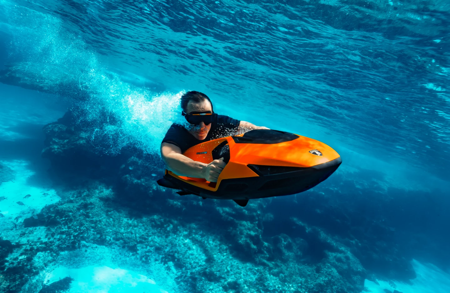 The new Cayago Seabob SE63 beefs up on power and performance for fast, stable speed atop and under the water