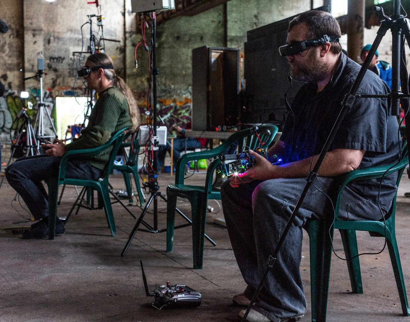 A big part the sport's addictiveness and growing popularity can be attributed to the goggles worn by its competitors
