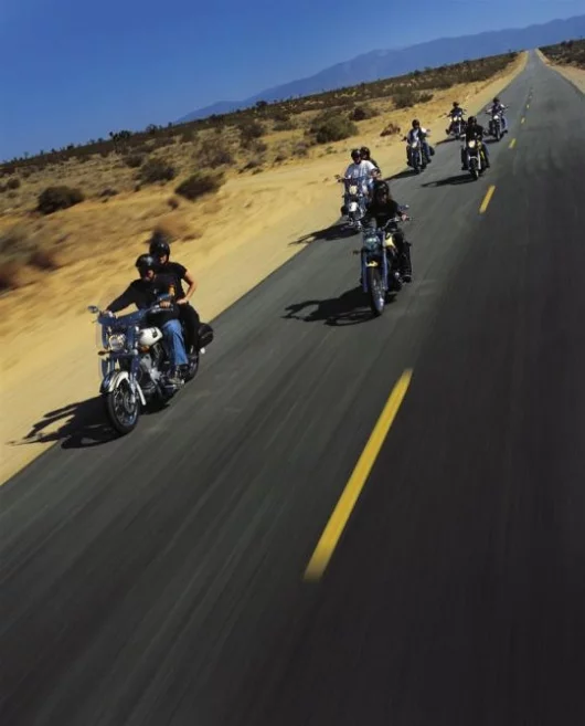 The 2006 Victory range on the road