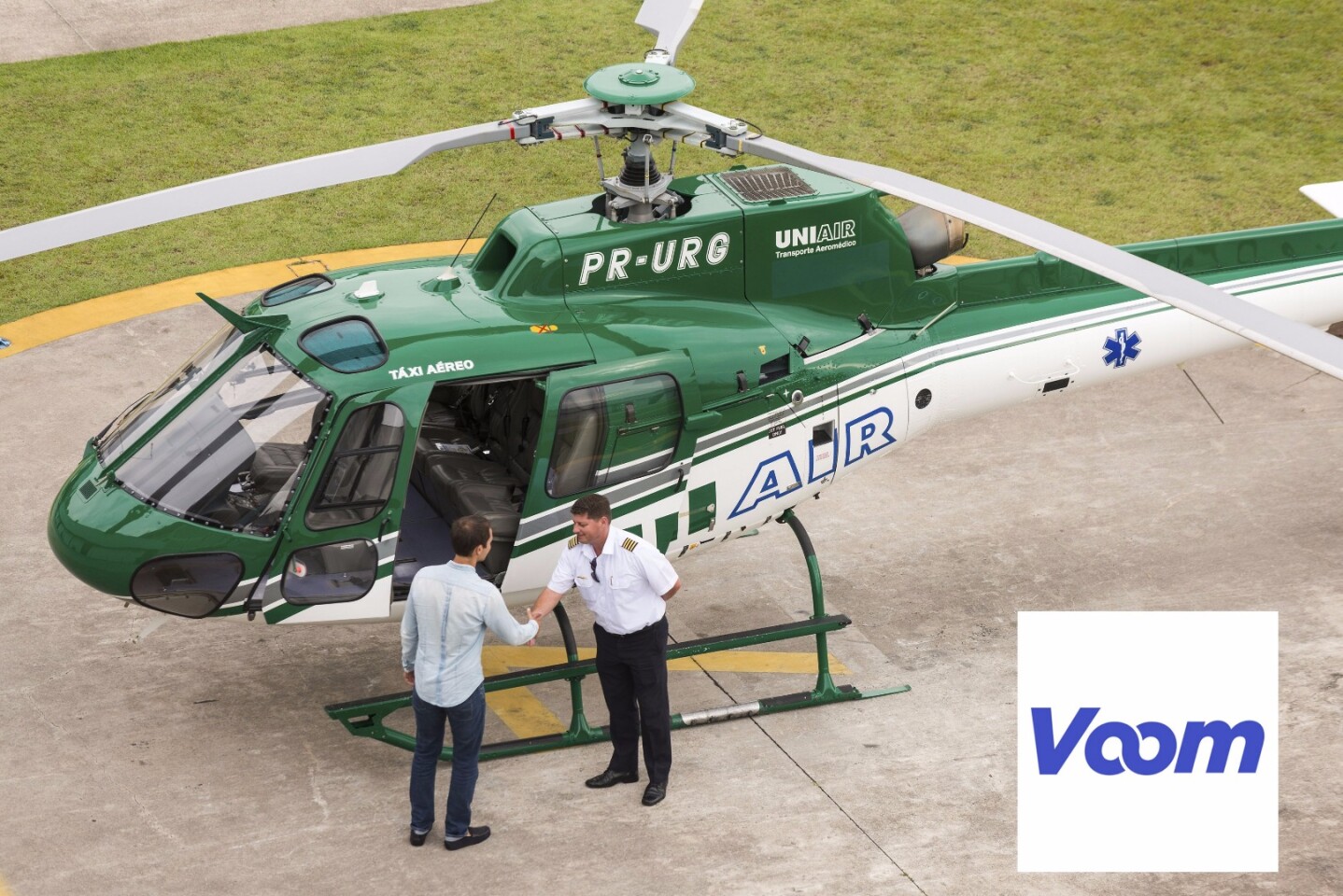 It is common knowledge that A3 has been working with Uber which is planning to add an airborne component to it's car-based ride-sharing program and A3 is already operating an on-demand helicopter booking platform named Voom in Sao Paulo, one of the world's most congested cities. Similar in nature and convenience to car-based Uber, Voom's aim is to "render helicopters accessible to a discerning mass-market consumer base, grow demand for passenger helicopter transportation, and, in the long-run, grow the total market for helicopters."