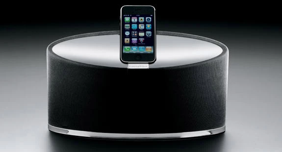 The Bowers and Wilkins Zeppelin Mini iPod speaker system