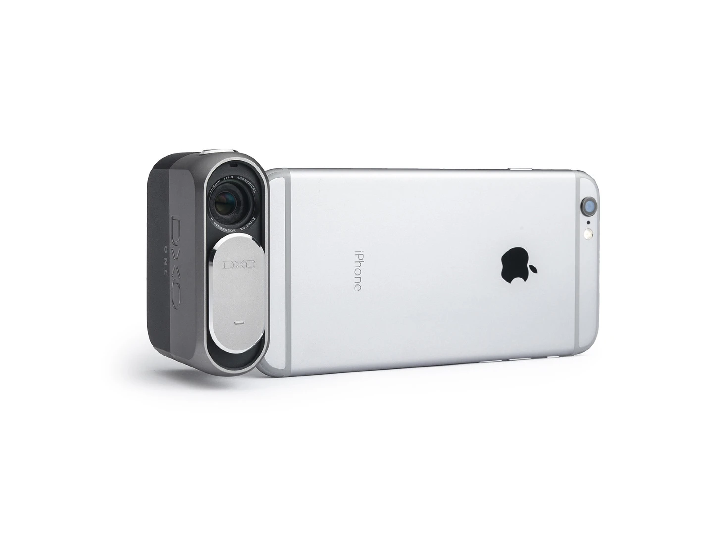 The DxO One works with iPhone 5 and up