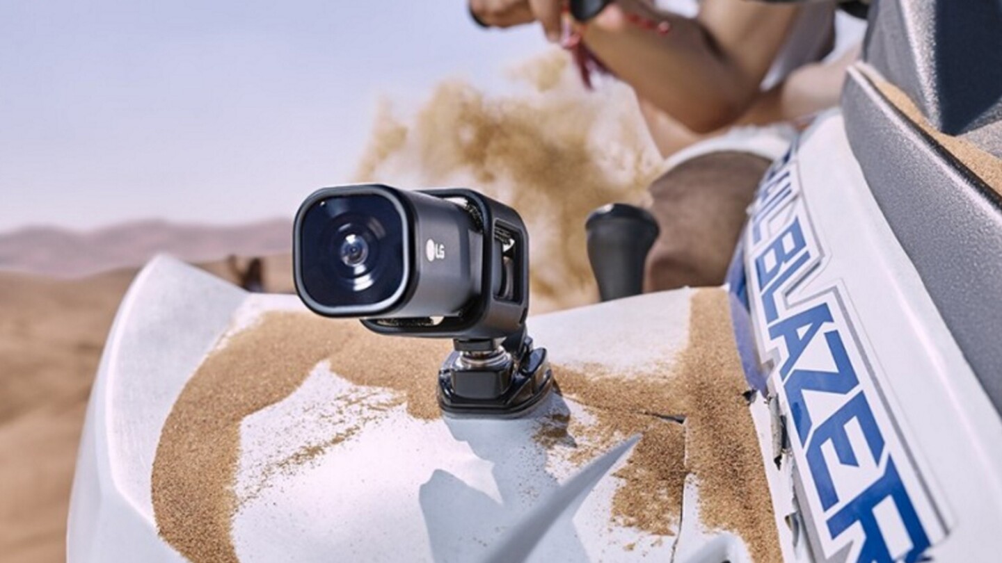 The Action CAM is rated IP67 for dust/water resistance