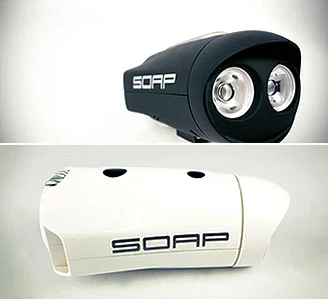 The Soap MP3 player and Sports Bike Audio unit