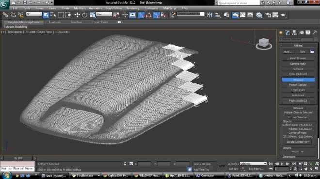 Large sections like the hood, fenders or doors can't be printed in one section so thousands of smaller pieces are printed then painstakingly glued onto master templates (Photo: Ivan Sentch)