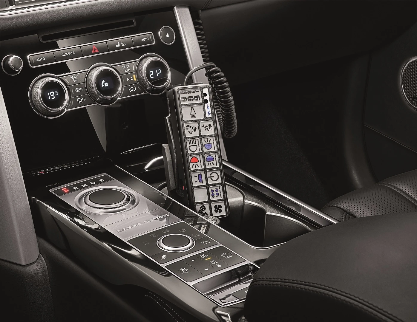 The Range Rover Sentinel includes an emergency PA option