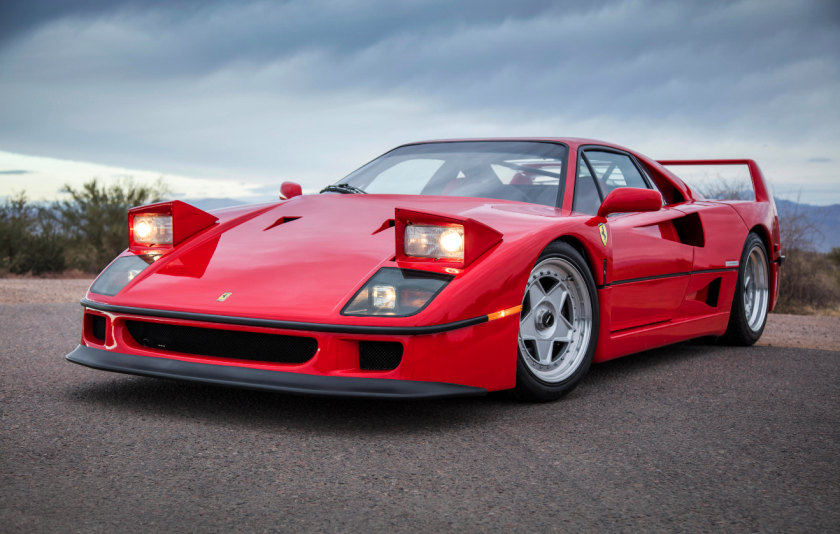 For a 27-year-old, this car is as close to perfection as seems possible without sealing it in a vacuum at the factory. In that 27 years, this F40 has traveled less than 2,500 miles from new, is in absolutely original condition throughout, and it comes with the complete and unused set of original fitted Ferrari luggage still in the original cotton bags. It sold for $1,512,500. F40 Ferraris do sell for more than this, but they need to be flawless, a recent example being an almost identical car with 2802 miles that was sold for $1,540,000 as part of the Ferrari Performance Collection by RM-Sotheby's in Monterey last year.